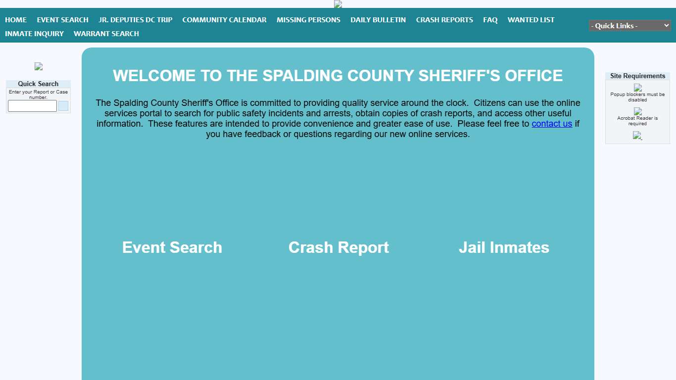 Spalding County Sheriff's Office P2C